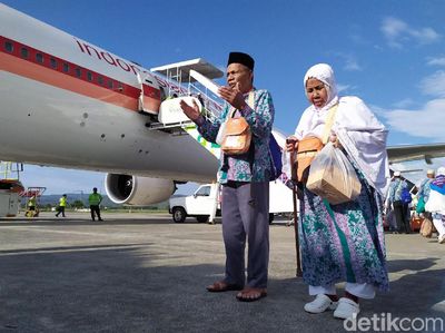 Alhamdulillah, Jemaah Haji Aceh Tiba di Tanah Air