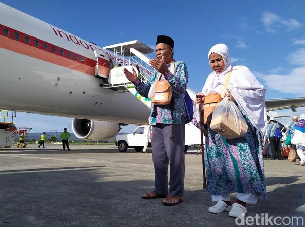 Alhamdulillah, Jemaah Haji Aceh Tiba di Tanah Air