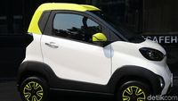 Mobil Listrik Mungil Wuling E100 Hadir di Jakarta