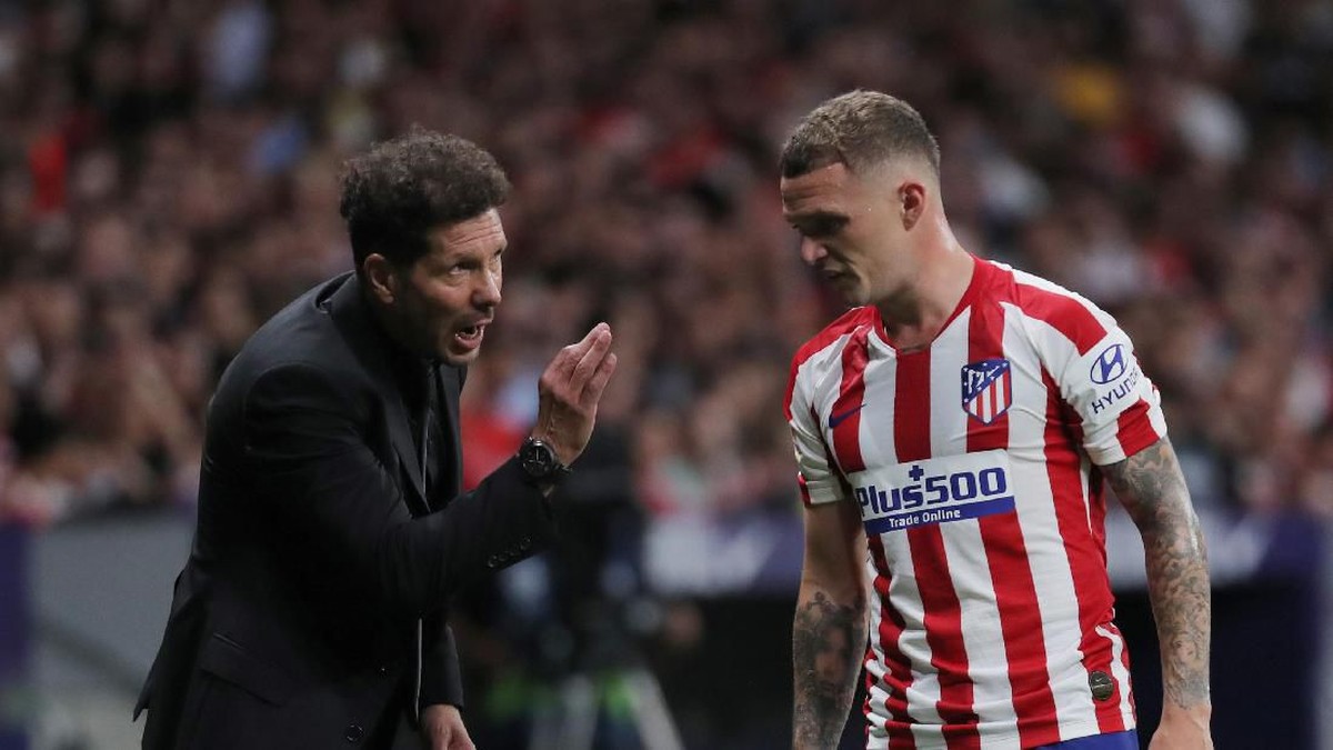 Diego Simeone masih didukung penuh pemain Atletico Madrid (Sergio Perez/Reuters)