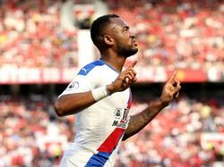 Setiap pahlawan kemenangan layak masuk daftar ini. Striker Crystal Palace Jordan Ayew menciptakan gol kemenangan timnya atas Aston Villa 1-0. Foto: Jan Kruger / Getty Images