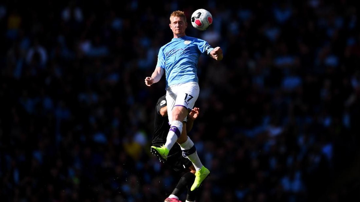Kevin de Bruyne akan absen saat Man City menjamu Wolves. (Laurence Griffiths / Getty Images)