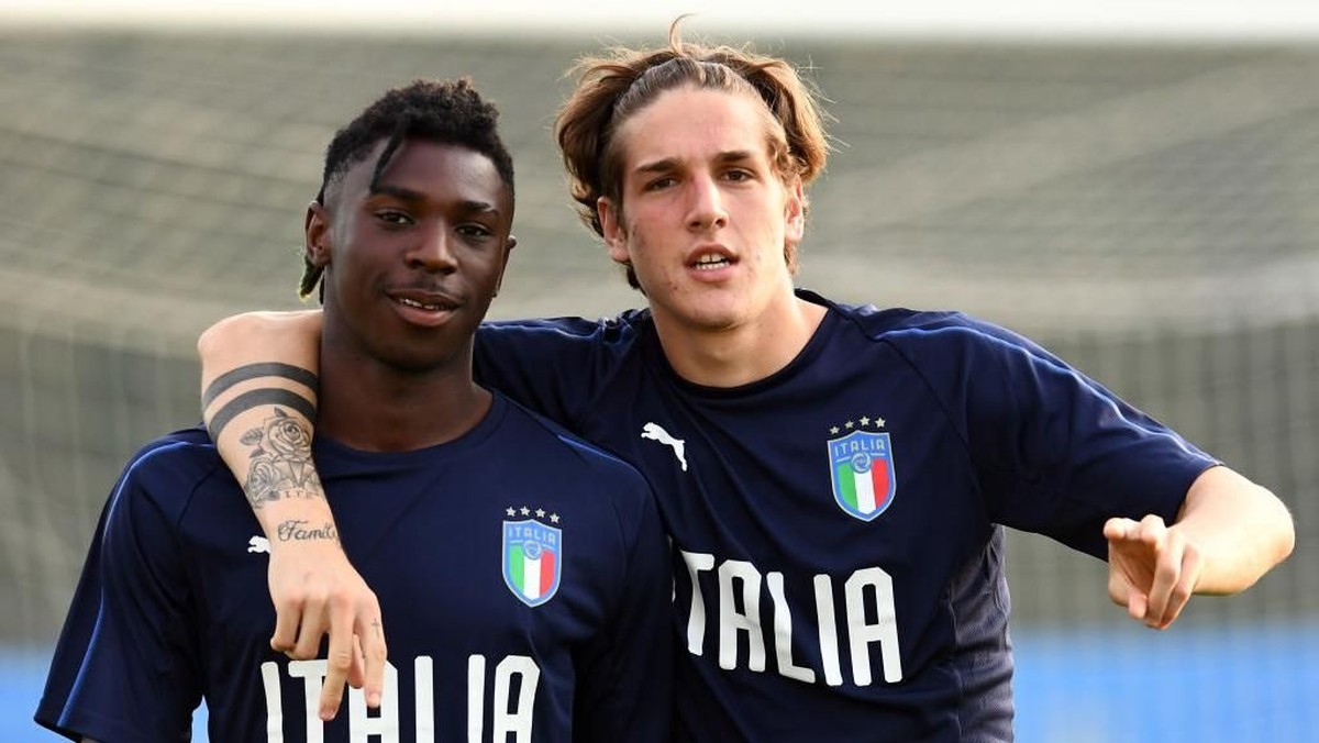 Roberto Mancini ungkap alasan tak panggil Moise Kean dan Nicolo Zaniolo (Foto: Claudio Villa/Getty Images)