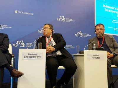 Saat Menteri Bappenas Bersua dengan Vladimir Putin