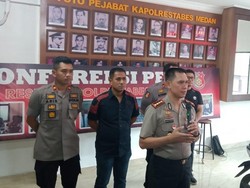 Polisi Tembak 4 Orang Komplotan Pencuri Motor di Medan