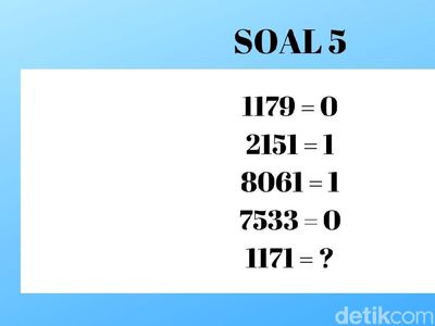 Biar Otak Tak Karatan, Coba Tebak Teka-teki Matematika Ini