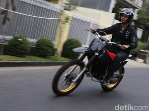 Tes Perdana Motor Listrik Trail Buatan Bandung Tes Perdana Motor Listrik Trail Buatan Bandung