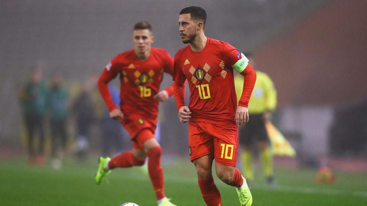 Belgia tanpa Eden Hazard dan Thorgan Hazard di Kualifikasi Piala Eropa 2020 (Foto: Dean Mouhtaropoulos/Getty Images)
