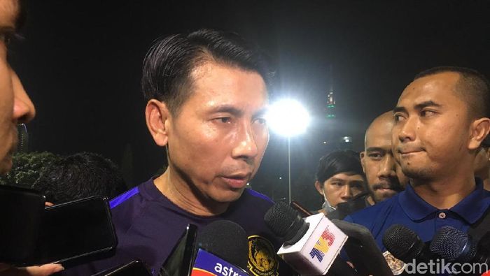 Pelatih Malaysia Tan Cheng Hoe mewaspadai mata-mata di Timnas Indonesia (Mercy Raya/detikSport) Pelatih Malaysia Tan Cheng Hoe mewaspadai mata-mata di Timnas Indonesia (Mercy Raya/detikSport)