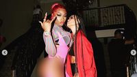 Aksi di Balik Layar Agnez Mo dan Nicki Minaj