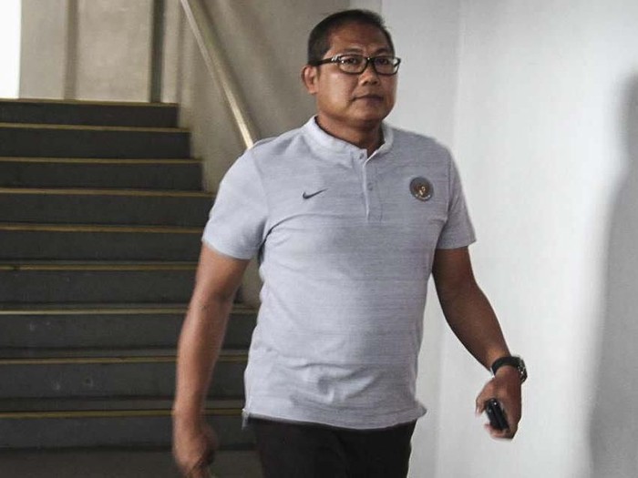 Manajer Timnas Indonesia, AKBP Sumardji menyebut kehadiran suporter bakal menjadi penambah nyawa dan semangat bagi Skuat Garuda saat melawan Malaysia. (Dok: Ary Kristianto)