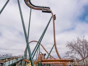 Roller Coaster Keluar Jalur di Meksiko, 2 Orang Tewas