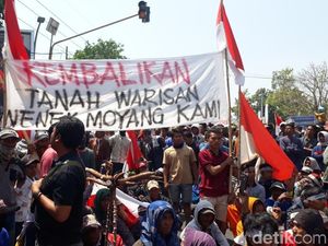 Bawa Keranda, 1.500 Warga 10 Desa di Pasuruan Tolak Rencana Relokasi TNI AL