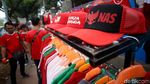 Beragam Pernak-Pernik Timnas Garuda Berjejer di Komplek GBK