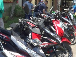 Ini Motor Sitaan di Kampung Begal Pasuruan, Barangkali Milik Anda yang Hilang