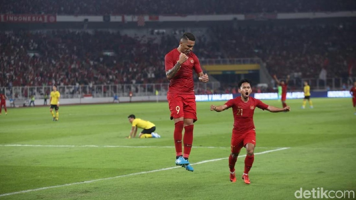 Alberto Goncalves dan Andik Vermansah kembali menjadi starter saat Indonesia vs Thailand. (Foto: Agung Pambudhy/detikcom)