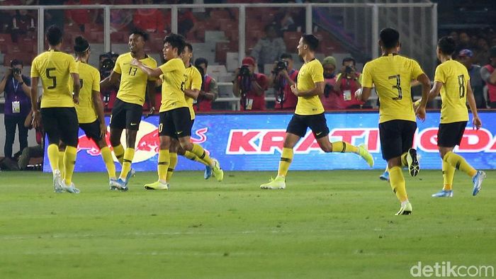 Timnas Malaysia menaklukkan Indonesia 0-2 di Kualifikasi Piala Dunia 2022. (Foto: Agung Pambudhy/detikcom) Timnas Malaysia menaklukkan Indonesia 0-2 di Kualifikasi Piala Dunia 2022. (Foto: Agung Pambudhy/detikcom)