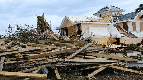 Begini Dampak Kerusakan Akibat Badai Dorian di Bahama