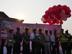 Pemkot Tangerang Deklarasi Anti Lawan Arus