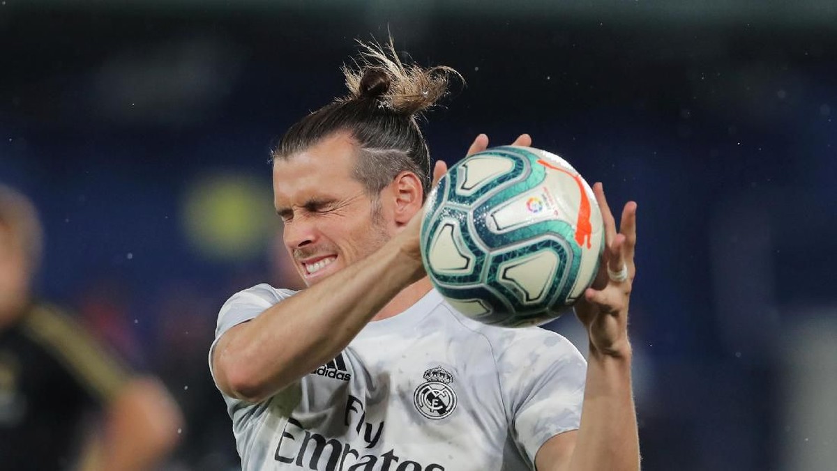 Gareth Bale cuek saja dengan rumor transfernya selama musim panas (Juan Medina/Reuters)