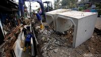 Pembangunan Gorong-gorong di Kemayoran Terus Dikebut