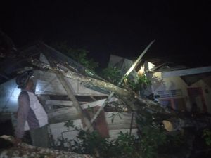 Angin Kencang Landa Aceh Utara, 13 Rumah Warga Rusak