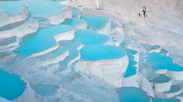 Pamukkale Hot Springs, Turkey Pamukkale, Turkey