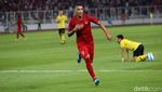 Skuat Garuda Ungguli Malaysia di Babak Pertama