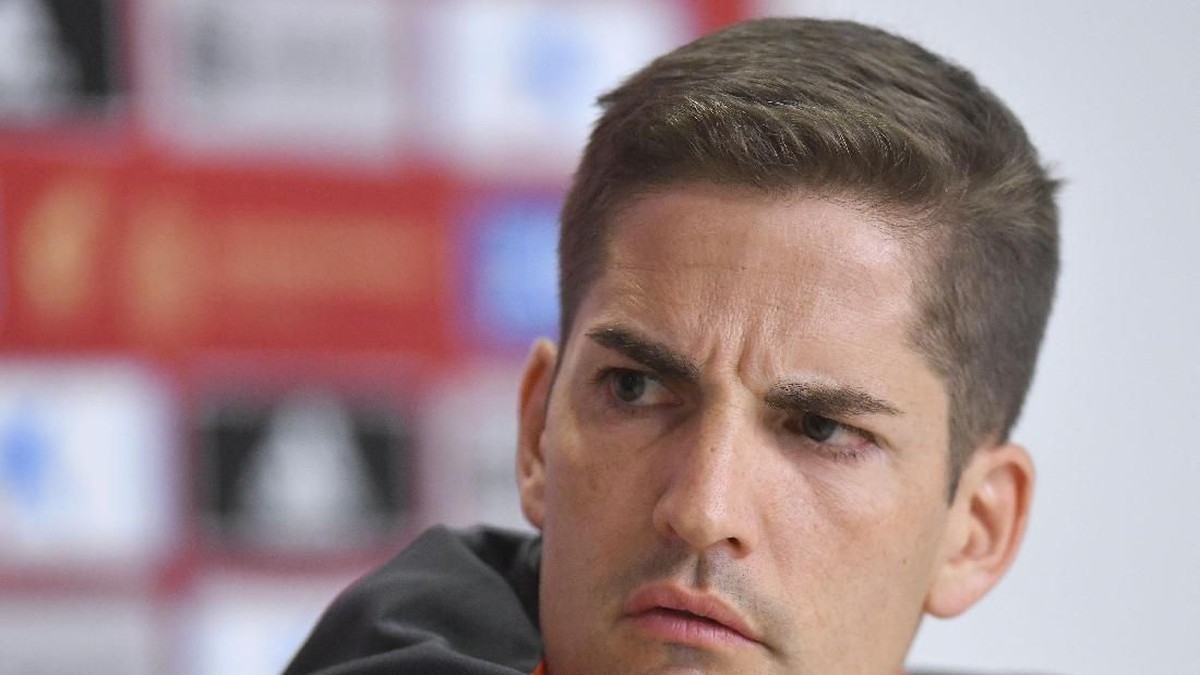 Robert Moreno akan jalani debut sebagai pelatih kepala Timnas Spanyol (AP Photo/Andreea Alexandru)