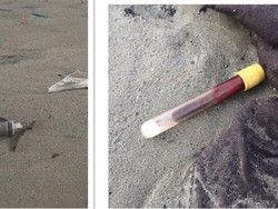 Jarum Suntik dan Limbah Medis Berserakan, Pantai Populer Pakistan Ditutup