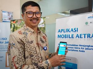 Lewat Aplikasi, Pelanggan Aetra Kini Lebih Mudah Hitung Tagihan