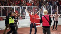 Ulah Memalukan Suporter Indonesia di GBK