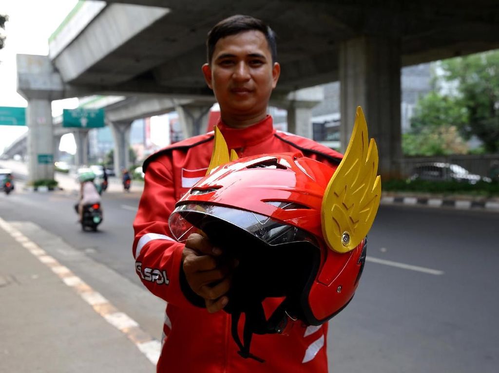 Helm Gundala Gaspol Sudah SNI, Tapi Masih Sering Ditanya Polisi Helm Gundala Gaspol Sudah SNI, Tapi Masih Sering Ditanya Polisi