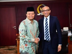 Terima Dubes Singapura, HNW Bicara GBHN hingga Pemindahan Ibu Kota