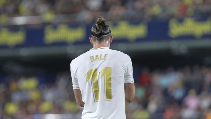 Gareth Bale Real Madrids Gareth Bale during the Spanish La Liga soccer match between Villarreal and Real Madrid in the Ceramica stadium in Villarreal, Spain, Sunday, Sept. 1, 2019. (AP Photo/Alberto Saiz)