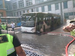 Bus Terbakar di Area Bandara, Operasional I Gusti Ngurah Rai Normal