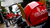 Helm Gundala Ojol Gaspol