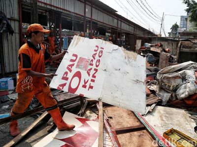 Loksem Nasi Kapau yang Dulu Diresmikan Djarot Kini Direlokasi
