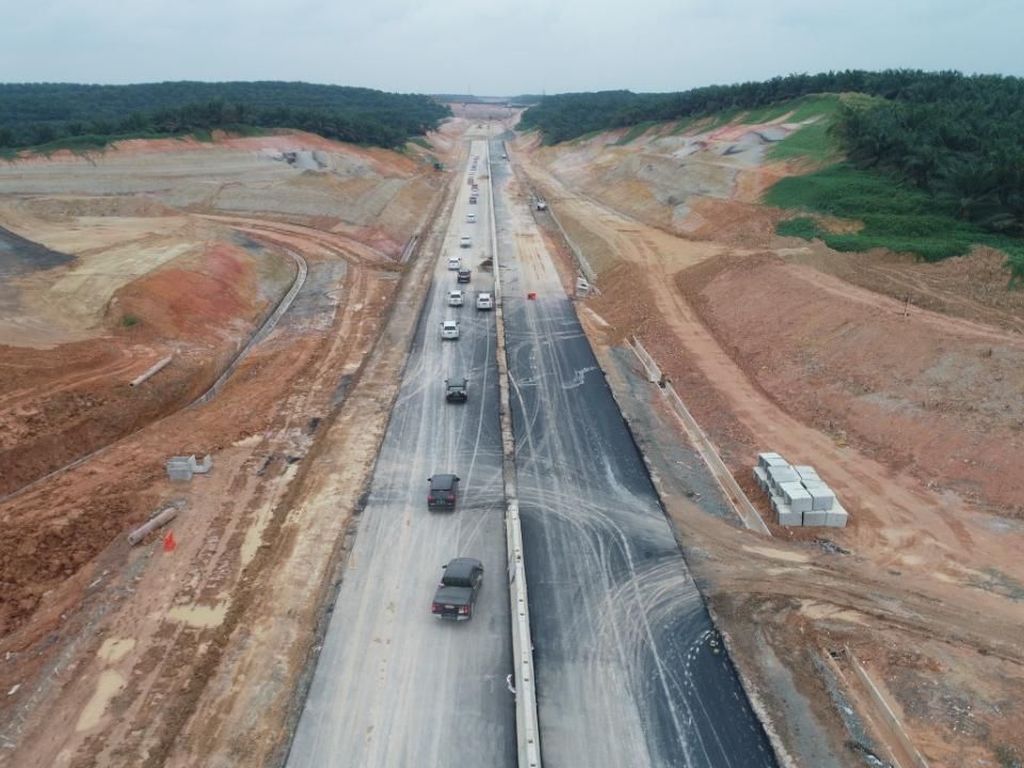 Terowongan Tembus Gunung, Tol Trans Sumatera Pakai VCM Terowongan Tembus Gunung, Tol Trans Sumatera Pakai VCM
