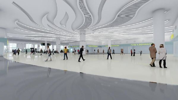 Amazing! Ini Lho Desain Bandara Megah di Banjarmasin