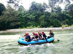 Uji Nyali Arung Jeram di Lubuk Linggau