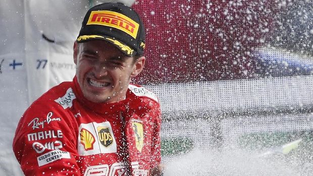 Charles Leclerc sedang berada dalam tren positif.