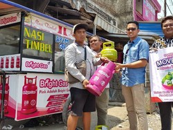 Pengusaha Kuliner di Subang Beralih ke LPG Nonsubsidi