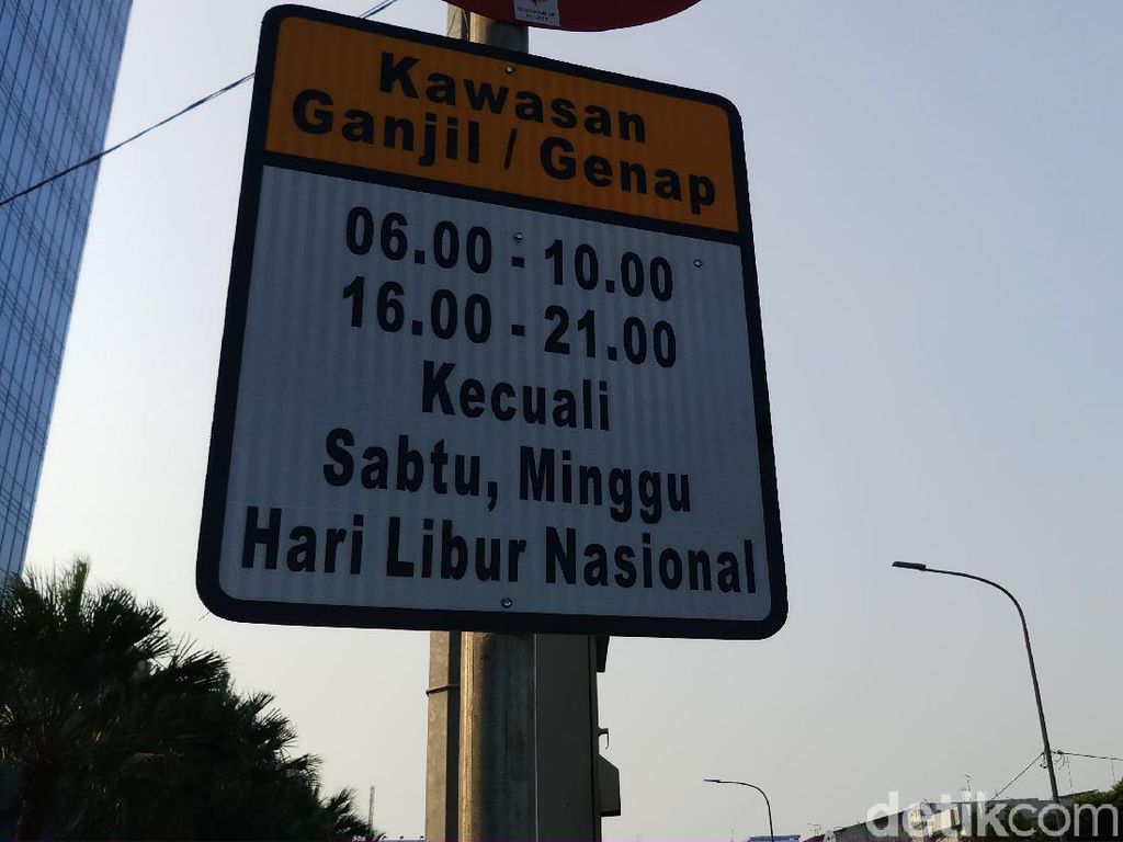 Rambu Ganjil Genap Belum Genap Rambu Ganjil Genap Belum Genap