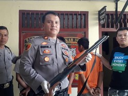 Polsek Pulau Panggung Tangkap 3 Begal Sadis Bersenjata Api