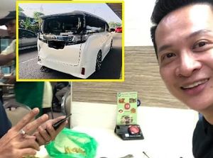 Alami Kecelakaan Mobil, Dua Pengemudi Ini Berbaikan dengan Makan Siang Bersama