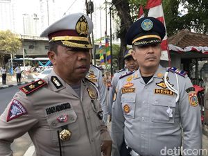 Hari Pertama Sistem Ganjil Genap di Jakbar, 153 Pengendara Ditilang Hari Pertama Sistem Ganjil Genap di Jakbar, 153 Pengendara Ditilang