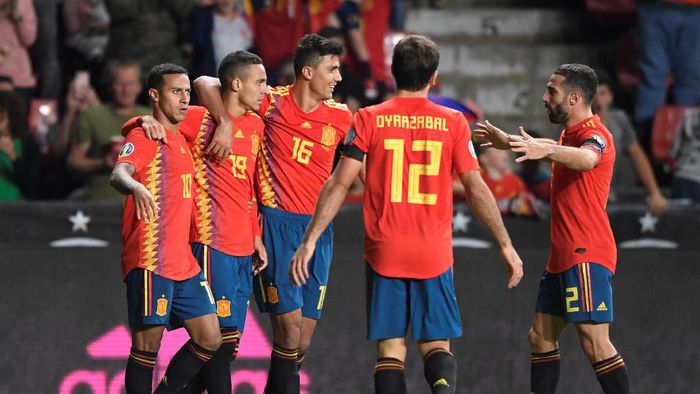 Spanyol kalahkan Kepulauan Faroe 4-0 (Foto: REUTERS/Eloy Alonso) Spanyol kalahkan Kepulauan Faroe 4-0 (Foto: REUTERS/Eloy Alonso)