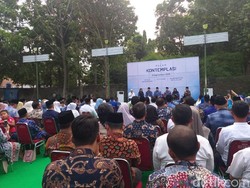 Jelang Pidato Politik SBY, Kader Demokrat Padati Cikeas