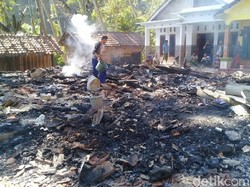 Kebakaran di Permukiman Situbondo, 5 Rumah Rata dengan Tanah